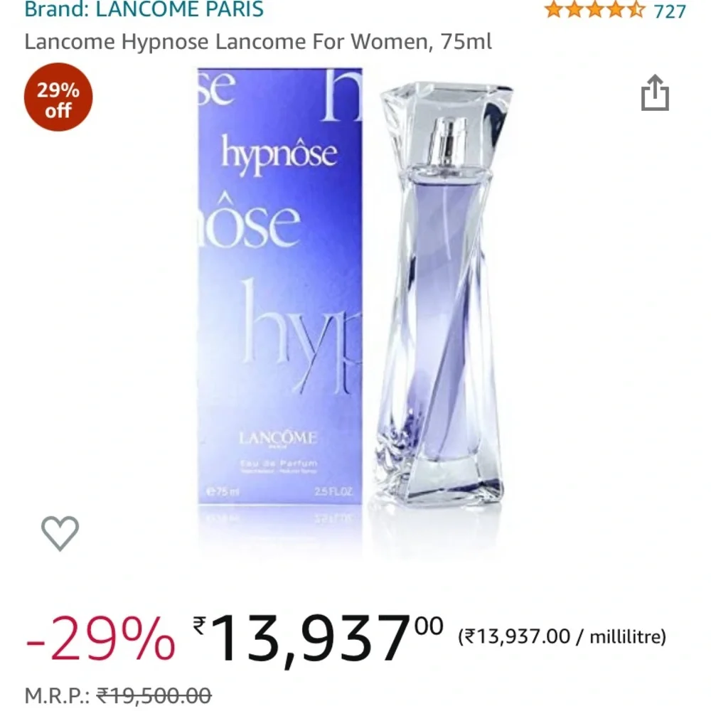 Lancôme 🧊🧊🧊🧊hypnose🧊🧊🧊🧊🧊75 ml - Picture 6 of 6
